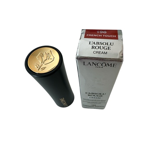 Lancôme L'Absolu Rouge Hydrating Cream Lipstick 196 FRENCH‎ TOUCH  new - Picture 3 of 4